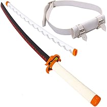 曲線刃 木製ハンドル 刀 木刀 模造刀 剣 武具 Amazon.co.jp: 【COSPURE】 鬼滅の刃 きめつのやいば とみおか