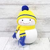シナダ 雪ダルマちゃん ニット(SS) イエロー