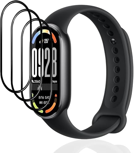 Amazon.co.jp: 【2枚セット】 For Xiaomi Smart Band 7 フィルム