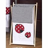 Sweet Jojo Designs Baby and Kids Clothes Laundry Hamper for for Ladybug Polka Dot Bedding Set [並行輸入品