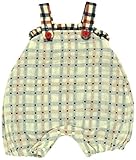 アンナニコラ Wガーゼ ふんわりキャミロンパース 80cm レッドドット AN10-52R E28 日本製