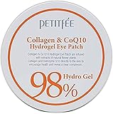 PETITFEE(プチペ) コラーゲンQ10ハイドロゲルアイパチ(60枚)/ Petitfee Collagen & Q10 Hydro Gel Eye Patch 50Sheets [並行輸入品]