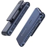 Lazata ワイヤレスオーディオレシーバー Bluetooth aptX・低遅延aptX LL対応 Qualcomm社製スマートチップ搭載 MEMS高感度マイク内蔵 音楽 通話対応「１個入り」「ブルー」