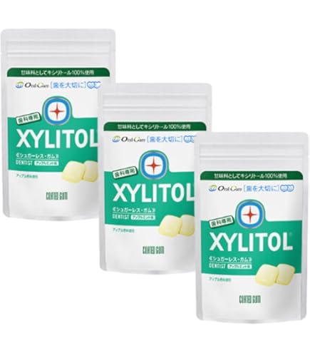 Amazon | ロッテ キシリトールガム＋フッ素 ペパーミント 14粒×20個