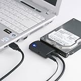 サンワサプライ アウトレット SATA- USB3.0 変換 ケーブル USB-CVIDE3 箱にキズ、汚れのあるアウトレット品です。