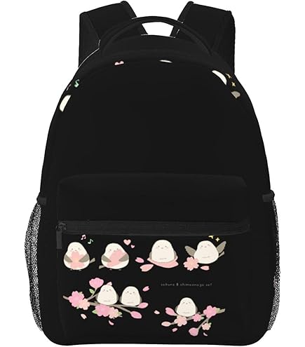 Amazon.co.jp: シマエナガ ジュニアバッグ 合皮ミニリュック