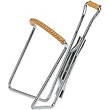 ゼファール(Zefal) ボトルケージ クラシックボトルケージ [Classic Bottle Cage] 自転車 シルバー 革付 スチール製 径74mmノーマルボトル対応 80g 1720
