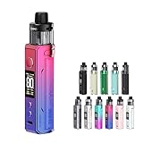 ブープードラッグ X2 スターターキット Drag X2 60W Box Mod PnP X アトマイザー Cartridge DTL 5ml 電子タバコ Vape ベイプ ニコチンフリー (Modern Red)