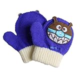 バイキンマン 手袋 キッズ ベビー 笛入りミトン 音が鳴る ワンサイズ パープル