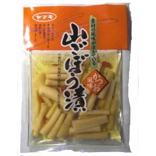 ヤマキ 山ごぼう漬 かつお風味