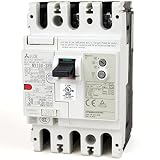 三菱電機 NV100-SRU 3P 75A 1.3.500MA 漏電保護付UL 489Listedノーヒューズ遮断器 (3極) (定格電流:75A)
