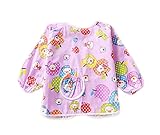 赤ちゃん　ベビー　子供服　お食事用スタイ　スモック　エプロン　うわっぱり　防水　防汚　洗いやすい　快適　柔らかい　綿製 　Lサイズ　３ー6歳（二つ）