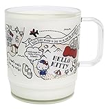 オーエスケー ハローキティ スタッキングコップ 360ml OW-3