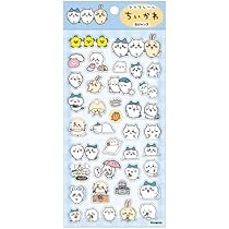 Amazon | ちいかわ クリアシール (4)ふんわり | シール