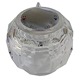 LASCO hc-178 BradleyクリアラウンドLucite洗面所やシャワーハンドル交換