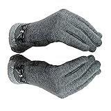 (サンライン)Sun Line 蝶結びの毛糸 手袋 ミトン ニットミトン手袋 レディース ニット 手袋 グローブ 手ぶくろ 冬 保温 暖かい 毛糸てぶくろ (ダークグレー)