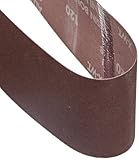 Norton 3X High Performance Portable Belt, Aluminum Oxide, 21 Length x 3 Width, Grit 120 Very Fine (P