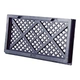 ヒロセ産業 ニュー瀬戸(床下換気孔) (アミ付) 黒 200×400×22mm （03319303）