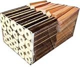 Ｎｏ1　モミガライト20本と針葉樹の薪　薪の長さ約17ｃｍ　（災害時備蓄燃料兼用）　　宅配約1...