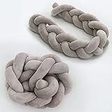 結び目クッション 変形クッション ボールクッション 抱き枕 ボディピロー 110 x 12 cm