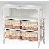 Amazon.co.jp: 籐 ラタンチェスト ランドリー キャビネット 75幅