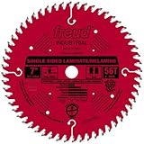 Freud LU98R007 Superior 7-Inch 56 Tooth TCG Laminate and Wood Cutting Saw Blade with 5/8-Inch Arbor 