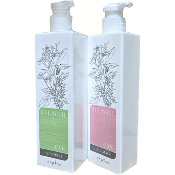 Amazon | ナプラ リラベール CMCシャンプー&CMCヘアマスクセット