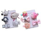 BIANHUAN ヘアピン キッズ ベビー ヘアクリップ ヘア アクセサリー 10個セット 動物 かわいい 赤ちゃん 子供 髪留め 誕生日 プレゼント ギフト 三五七 お宮祭り 出産祝い 誕生日