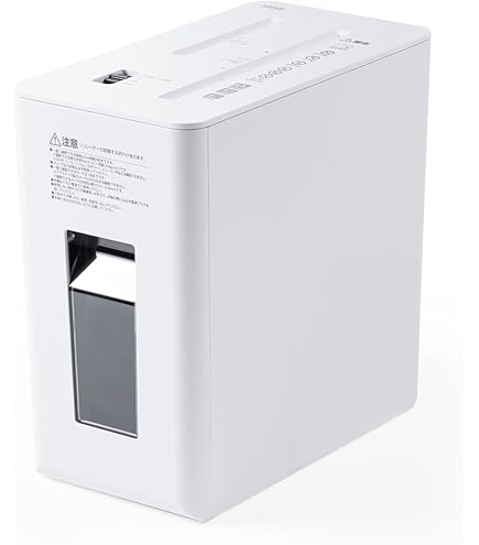 Amazon | ナカバヤシ シュレッダー A4 最大裁断7枚 CD・カード細断可能