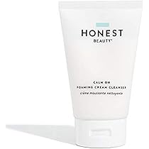 calm on foaming cream cleanser