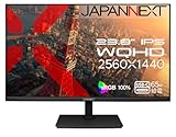 23.8インチ IPSパネル搭載 WQHD(2560x1440)解像度 液晶モニター JN-IPS238WQHD2-C65W HDMI DisplayPort USB-C(最大65W給電) sRGB:100% 【2年保証】