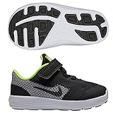 ナイキ(NIKE) ベビー レボリューション 3 TDV（ブラック/ブラック/ホワイト/ボルト/リオティール） 819415-004 004 14.0cm
