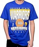 Golden State Warriors NbaメンズMitchell & NessセットショットTシャツ L ブルー