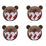 ESUMIC® Corner Guards Child Baby Safe Silicone Protector Table Corner Edge Protection Cover 4 Pack (
