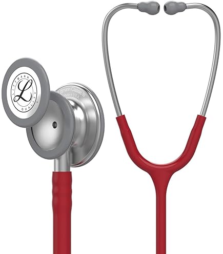 Littmann Classic III 赤 聴診器 Amazon.co.jp: 3M リットマン クラシックⅢ 聴診器 成人小児兼用