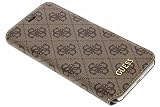 BigBen GUESS iPhone 7 Plus対応 ケース 4G アップタウン コレクション PUレザー ブラウン GUFLBKP7L4GB