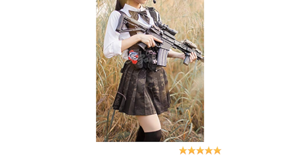 Amazon 武装jk コンバット プリーツスカート マルチカムブラック Multicamblack 迷彩スカート Xl 戦闘服 通販