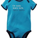 カーターズ Carter's ボディスーツ 半袖 綿100% Dad's Lucky Bodysuit NB (50-55cm)