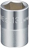 トネ(TONE) ソケット(6角) HP3S-13 差込角9.5mm(3/8") 二面幅13mm