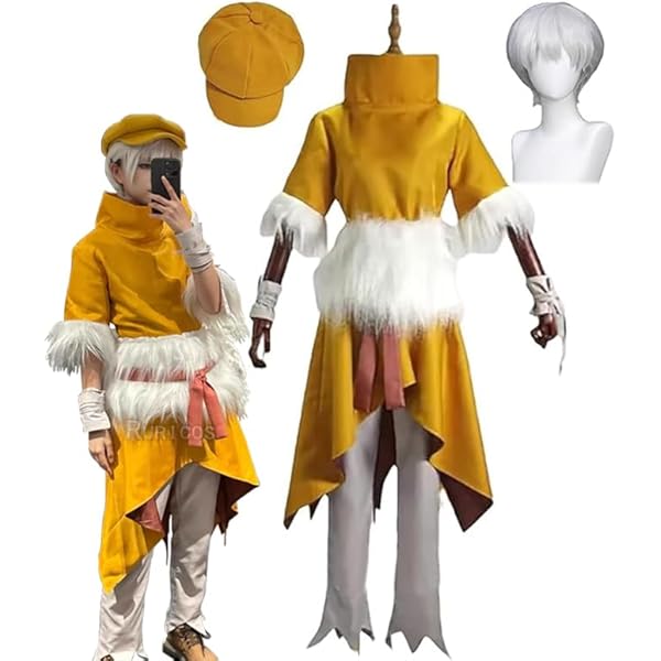 Amazon.co.jp: [KWAYA] Dr.STONE STONE WARS 西園寺羽京 コスプレ衣装+