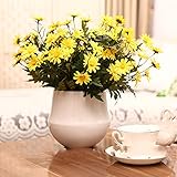 YideaHome造花 現代お仏壇花 飾りつけ パーティー お祝い ブーケ 飾り付けに ヒューイ雑貨