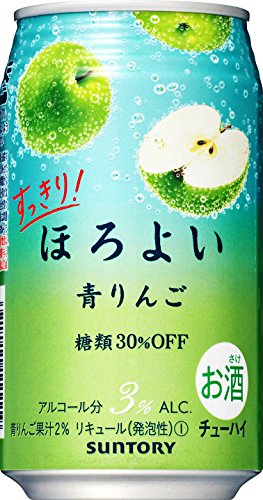サントリー チューハイ すっきりほろよい 青りんご 350ml×24本