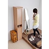 下駄箱 通気性良好 リバーシブル 31.5cm幅 (2個組) f-jkp-sgt0093na (ナチュラル色)