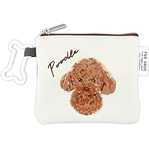 フラットポーチ♡レディ＆ポメちゃん フラットポーチ♡レディ＆ポメちゃん フラットポーチ♡レディ