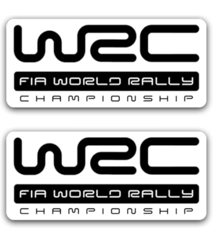 Amazon.co.jp: WRC 世界ラリー選手権 ステッカー デカール 並行輸入 2