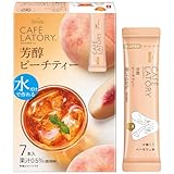 AGF ブレンディ カフェラトリー スティック 芳醇ピーチティー 7本×6箱 【 フルーツティー 】【 紅茶 スティック 】
