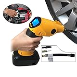 エアーコンプレッサー　2500MA電池とクリップ付き、エンジンをつける機能、日本向けの高品質プロエアーポンプ緊急モバイルに使用可能　自動車 自転車 バイク　ボール空気入れ