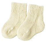 mashisa 靴下 あしごろも かわいい 赤ちゃん用 ソックス 生成 7cm ~ 9cm