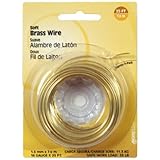 Hillman Fastener Corp123120Packaged General-Purpose Wire-75' 28G BRASS WIRE (並行輸入品)