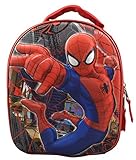 Marvel Spiderman Kid's Insulated Domed Shaped 3D Pop Out Lunch Box [並行輸入品]